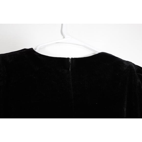 New Tuckernuck Pomander Place Velvet Gold Lace Lillith Midi Dress Small 1952-W - Picture 8 of 13